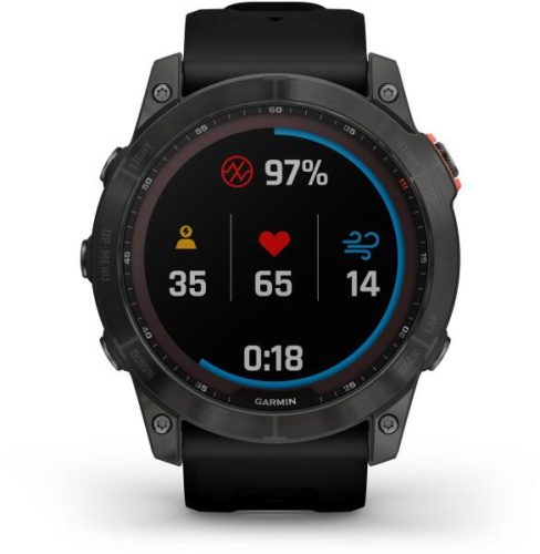 Garmin Fenix 7X Solar GPS 51mm - Szürke/Fekete