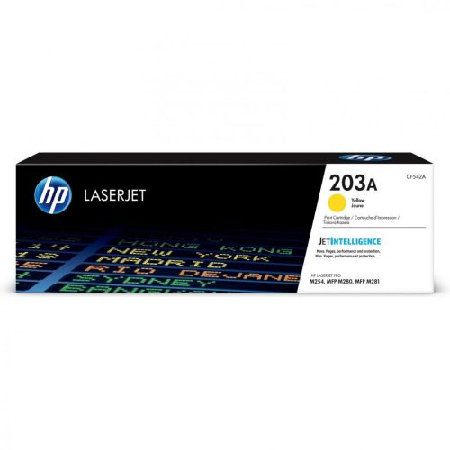 HP CF542A (203A) sárga eredeti toner