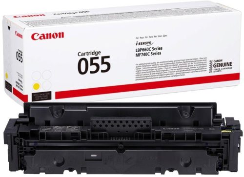 Canon CRG-055 sárga eredeti toner