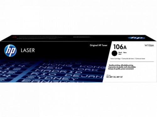 HP W1106A No.106A fekete eredeti toner