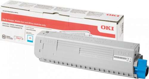 Oki [C824/C834/C844] kék eredeti toner (47095703)