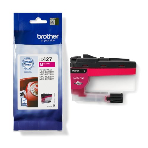 Brother LC427 magenta eredeti tintapatron