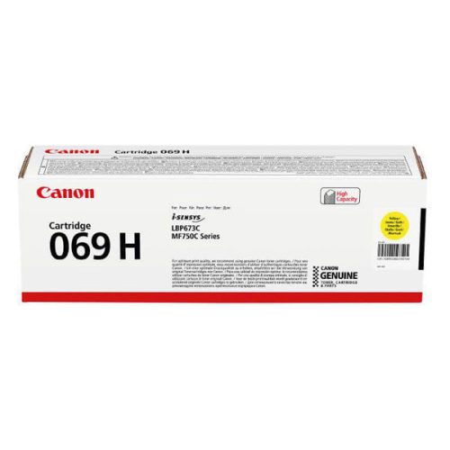 Canon CRG-069H sárga eredeti toner