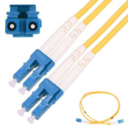 Extralink LC/UPC-LC/UPC | Patchcord | Single Mode, Duplex, 3mm, 5m