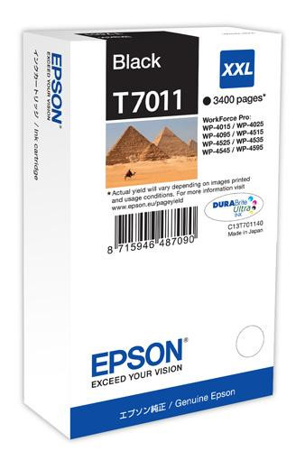 Epson T7011 fekete eredeti tintapatron