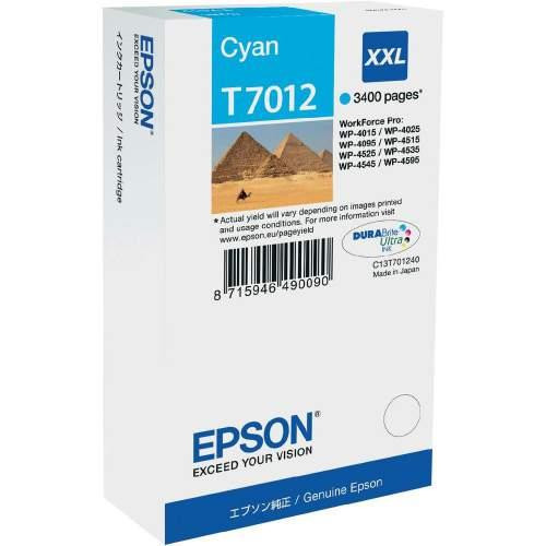 Epson T7012 kék eredeti tintapatron