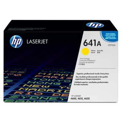 HP C9722A (641A) sárga eredeti toner