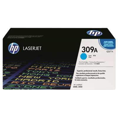 HP Q2671A (309A) kék eredeti toner OUTLET