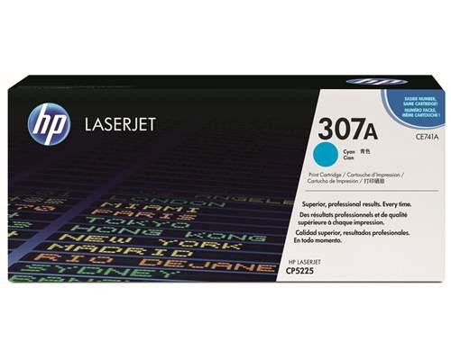 HP CE741A (307A) kék eredeti toner