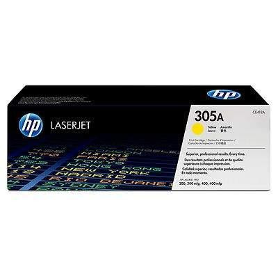 HP CE412A (305A) sárga eredeti toner