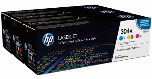 HP CF372AM (304A) CC531A/CC532A/CC533A eredeti toner multipack