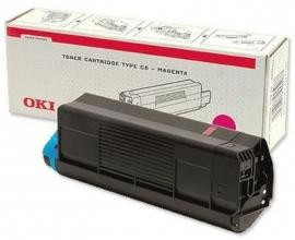 Oki [C3100] 3K magenta eredeti toner (42804514)