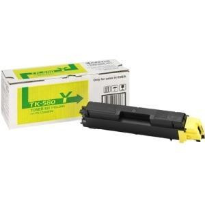 Kyocera TK-580 sárga eredeti toner 1T02KTANL0