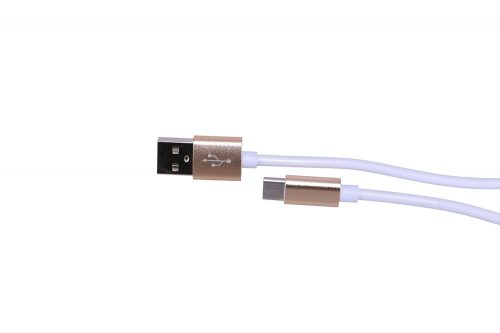 Extralink | USB - type C cable | for ANDROID smartphones, max. current 3A, 1m, white