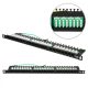 Extralink CAT6 UTP 0.5U | Patchpanel | 24 port