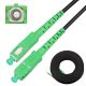 Extralink SC/APC-SC/APC | Patchcord | Round, drop, single mode, Simplex, G.657A2, 130m