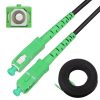 Extralink SC/APC-SC/APC | Patchcord | Round, drop, single mode, Simplex, G.657A2, 150m