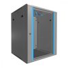 Extralink 15U 600x600 Gray | Rackmount cabinet | wall mounted