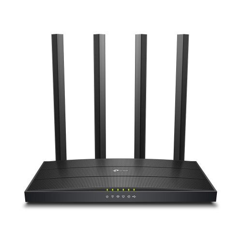 TP-Link Archer C6U | WiFi Router | AC1200, MU-MIMO, Dual Band, 5x RJ45 1000Mb/s