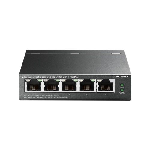 TP-Link TL-SG1005LP | Switch | 5x RJ45 1000Mb/s, 4x PoE, Desktop