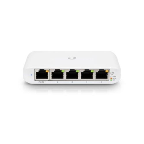 Ubiquiti USW-Flex-Mini-5 | Switch | UniFi, 5x RJ45 1000Mb/s, 1x PoE In, 5-pack