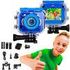 Extralink Kids Camera H18 Blue | Camera | 1080P 30fps, IP68, 2.0" screen