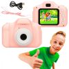 Extralink Kids Camera H20 Pink | Camera | 1080P 30fps, 2.0" screen