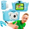 Extralink Kids Camera H28 Single Blue | Camera | 1080P 30fps, 2.0" screen