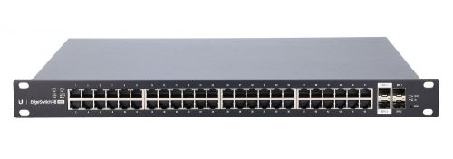 Ubiquiti ES-48-500W | Switch | EdgeMAX EdgeSwitch, 48x RJ45 1000Mb/s PoE+, 2x SFP+, 2x SFP, 500W