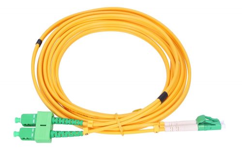 Extralink SC/APC-LC/APC | Patchcord | Single Mode, Duplex, 9/125um, 2m