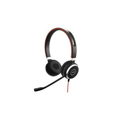 Jabra Evolve 40 MS Duo Stereo Headphone with mic Black EU