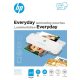 HP EVERYDAY MELEGLAMINÁLÓ FÓLIA, A4, 80 MIKRON FÉNYES, 25 DB (9153)