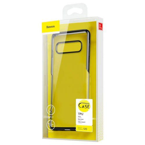 Baseus Samsung S10 case Simple Black (ARSAS10-MD01)