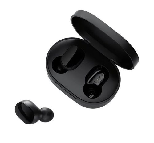 Xiaomi Mi True Wireless Earbuds Basic 2s Bluetooth mikrofonos fülhallgató fekete 