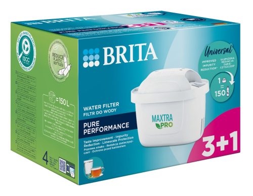 Brita MAXTRA+ PRO Pure Performance szűrőbetét 4 DB-os kiszerelés