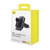 Baseus Car Charger Milky Way Pro Series Inductive 15W holder for Air Vent, Black (C40357000111-00)