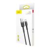 Baseus Micro USB Cafule Cable 2.4A 0.5m Gray + Black (CAMKLF-AG1)