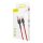 Baseus Type-C Cafule Cable 3A 0.5m Red + Red (CATKLF-A09)