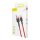 Baseus Type-C Cafule Cable 2A 2m Red + Red (CATKLF-C09)