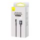 Baseus Lightning MVP 2 Elbow-shaped Fast Charging Data Cable 2.4A 2m Black (CAVP000101)