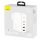 Baseus Travel Charger GaN2 Pro Quick wall charger C+C+U+U, PD 3.0, QC 4.0+, 100W EU White (CCGAN2P-L02)