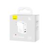 Baseus Travel Charger GaN5 Pro Quick wall charger C+U, PD3.0, QC4.0 +, AFC, 100W EU White (CCGP090202)