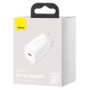 Baseus Travel Charger Super Si 1C Quick Charger 25W EU White (CCSP020102)