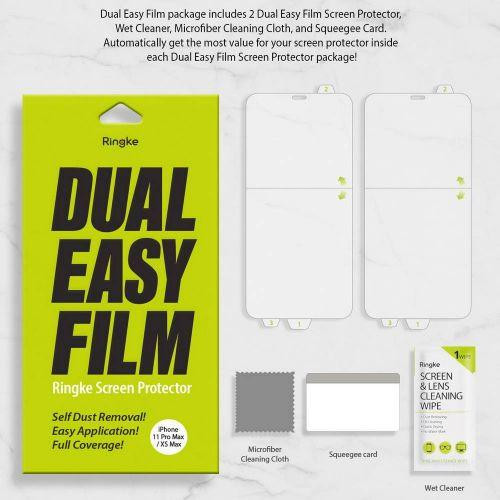 Ringke iPhone XS Max Screen Protector DualEasyFULL (1+1)