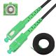 Extralink SC/APC-SC/APC | Patchcord | Round, drop, single mode, Simplex, G.657A2, 10m