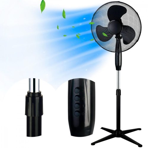 Extralink Bryza ESF-40D-BL Black | Standing fan | 3 blades, 3 speed settings