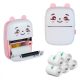 EXTRALINK EPP-001 PORTABLE MINI PRINTER PINK + PAPIER TERMICZNY SAMOPRZYLEPNY 5 SZT