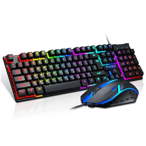 Extralink Gaming Set TF200 2in1 | Keyboard + mouse set | LED backlight