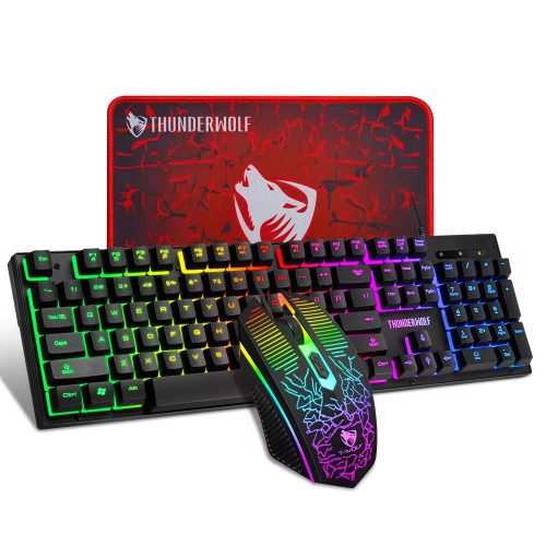 Extralink Gaming Set TF31 3in1 | Keyboard + mouse + pad set | LED backlight