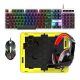 Extralink Gaming Set TF240 4in1 | Set of keyboard + mouse + headphones + pad | LED backlight